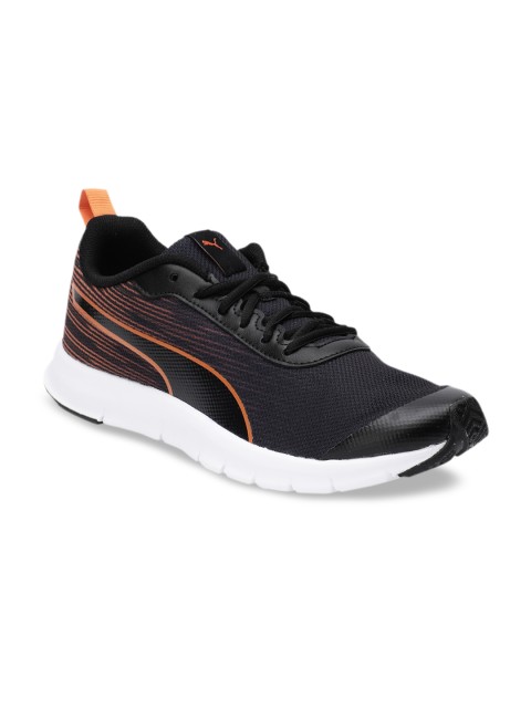 

Puma Men Black Solid Brisk FR MU Training Shoes