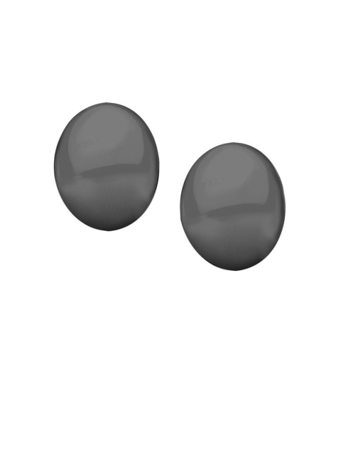

Inox Jewelry Black Oval Studs
