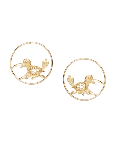 

DIVA WALK Gold-Toned Circular Studs