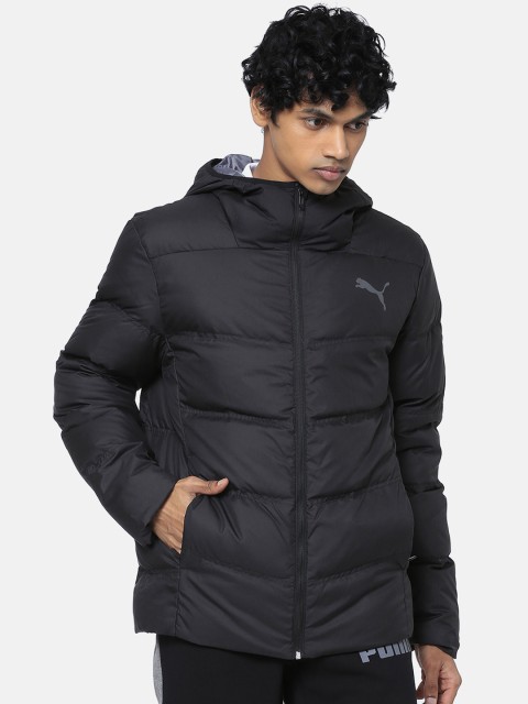 

Puma Men Black Solid Puffer Jacket