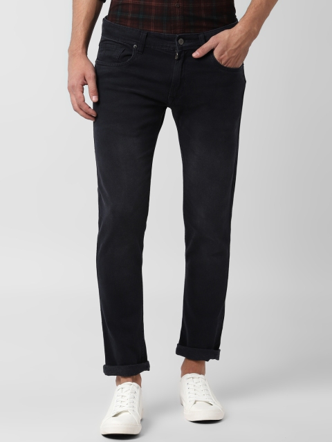 

Peter England Casuals Men Black Skinny Fit Mid-Rise Clean Look Stretchable Jeans