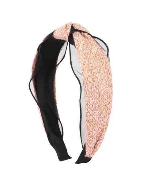 

The Magic Wand Girls Peach-Coloured Lace Hairband