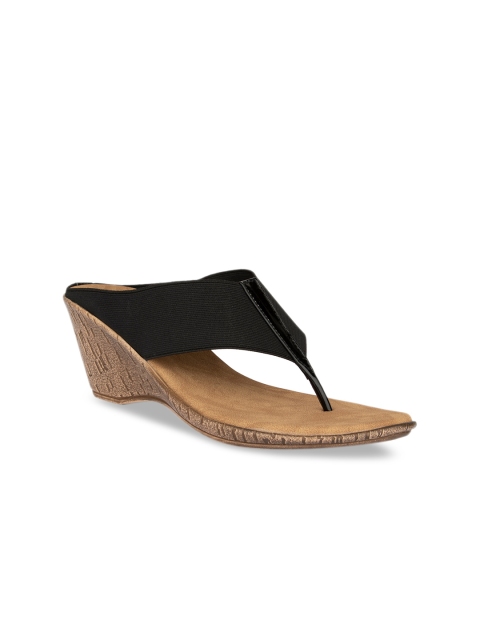 

SOLES Women Black Solid Heels