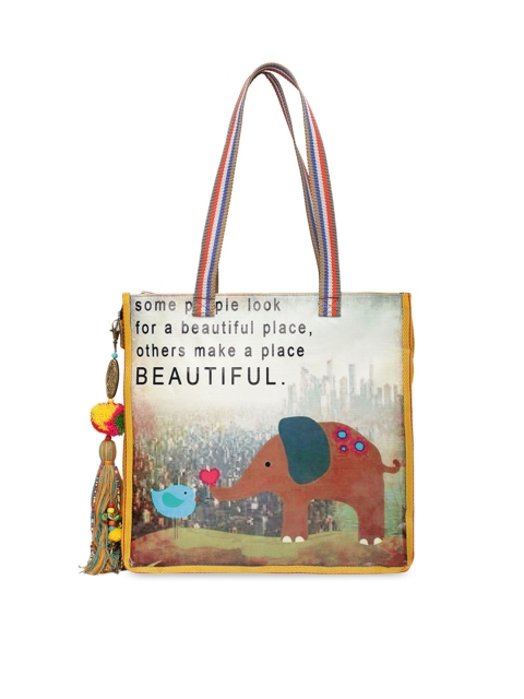 

The House of Tara Multicoloured Printed Shoulder Bag, Multi
