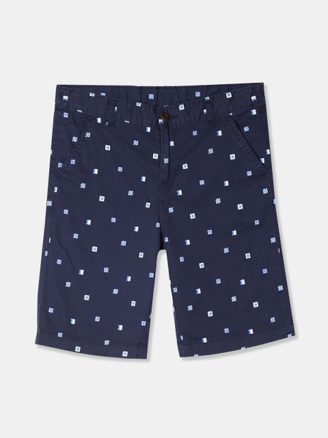 

Cherokee Boys Blue Printed Regular Fit Regular Shorts