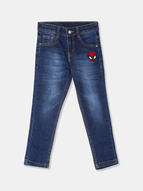 

Colt Boys Blue Regular Fit Mid-Rise Clean Look Stretchable Jeans