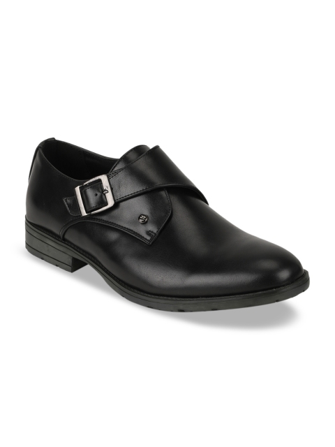 Peter England Black Solid Formal Borgues