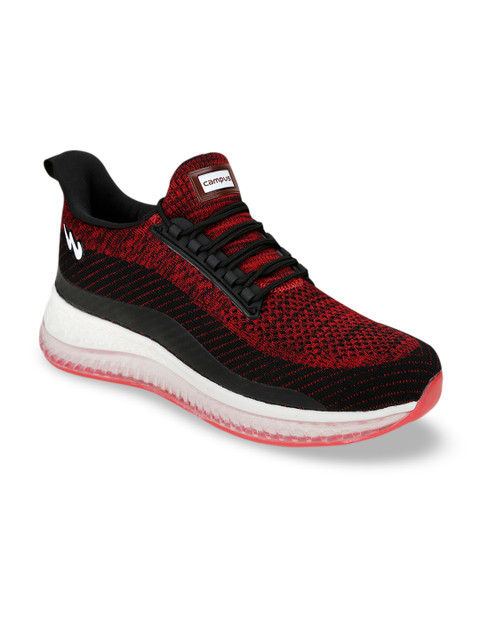 

Campus Men Red Mesh Running Shoes