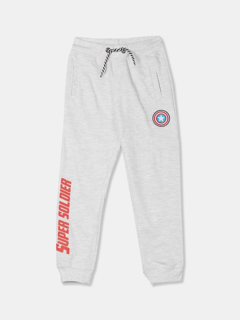 

Colt Boys Grey Solid Knitted Joggers
