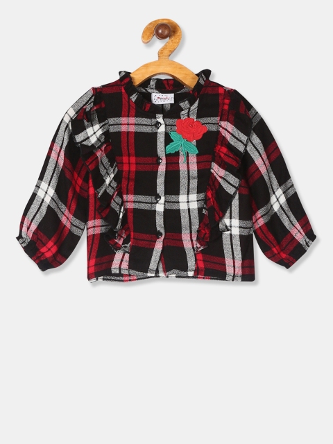 

Donuts Girls Red Checked Top