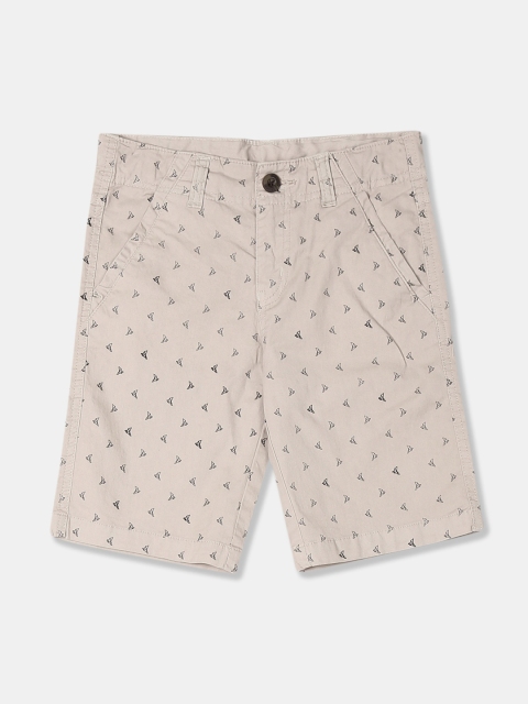 

Cherokee Boys Beige Printed Regular Fit Regular Shorts