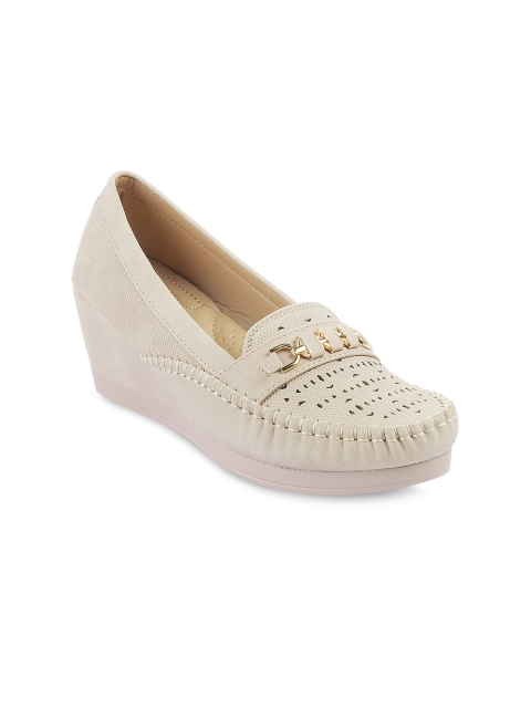 

SOLE HEAD Women Beige Pumps