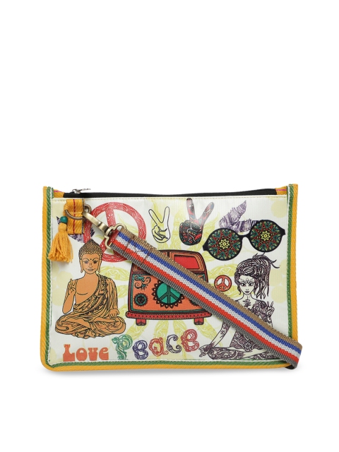 

The House of Tara Multicoloured Printed Sling Bag, Multi
