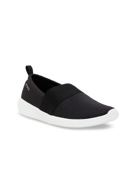 

Crocs Literide Women Black Slip-On Sneakers