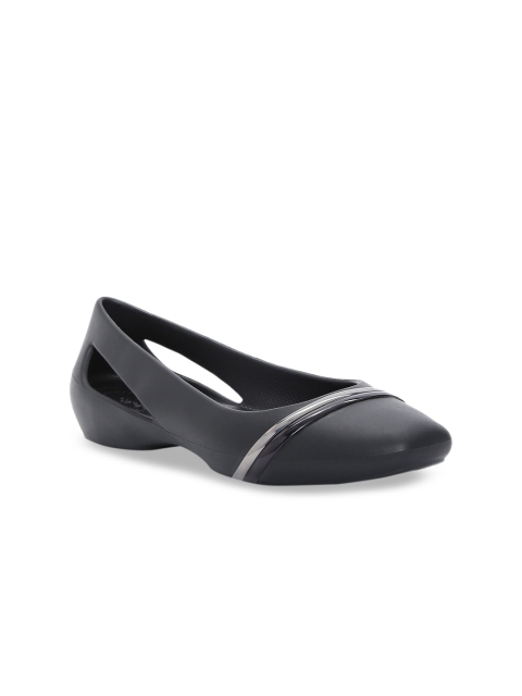 

Crocs Women Black Solid Ballerinas