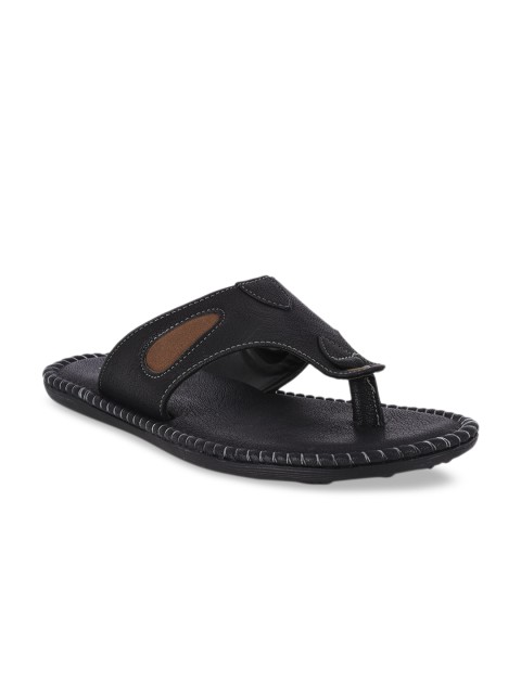 

BuckleUp Men Black Sandals
