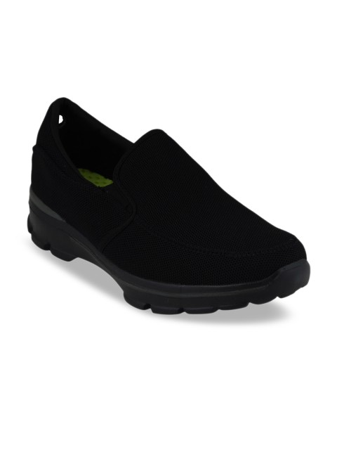 

pelle albero Men Black Slip-On Sneakers