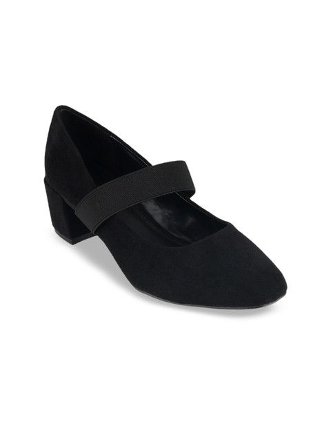 

pelle albero Women Black Solid Pumps