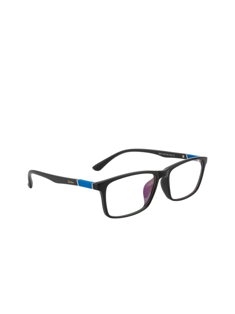 

Ted Smith Unisex Black Solid Full Rim Wayfarer Frames TSF-2010_C1