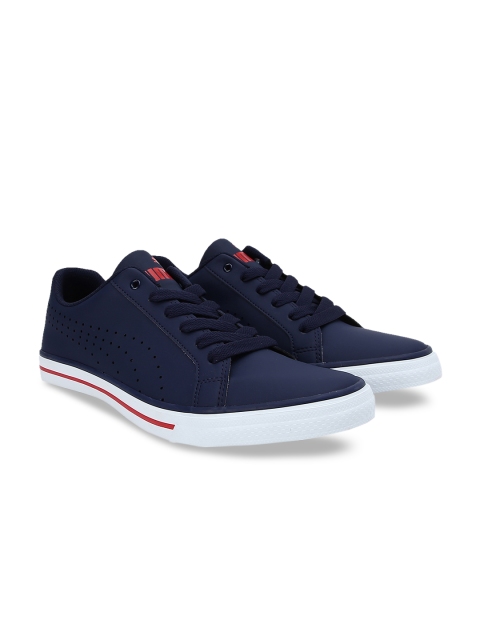 

Puma Men Navy Blue Rick Point NU IDP Sneakers