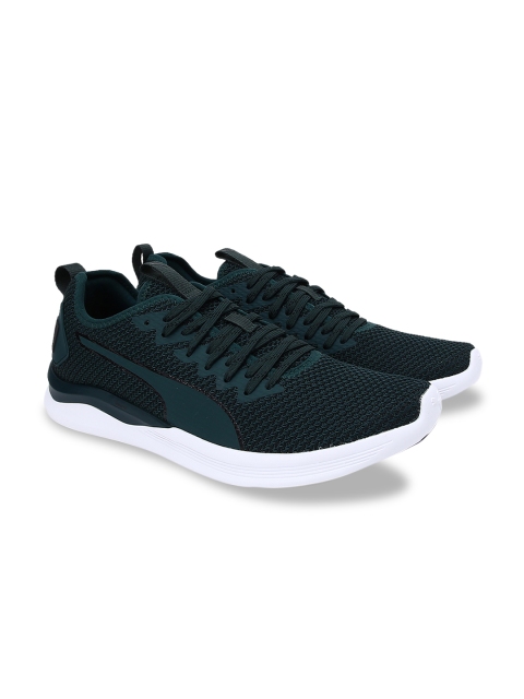 

Puma Men Teal Textile IGNITE Flash FS Running Shoes