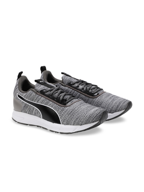 

Puma Men Grey Progression Pro Sneakers
