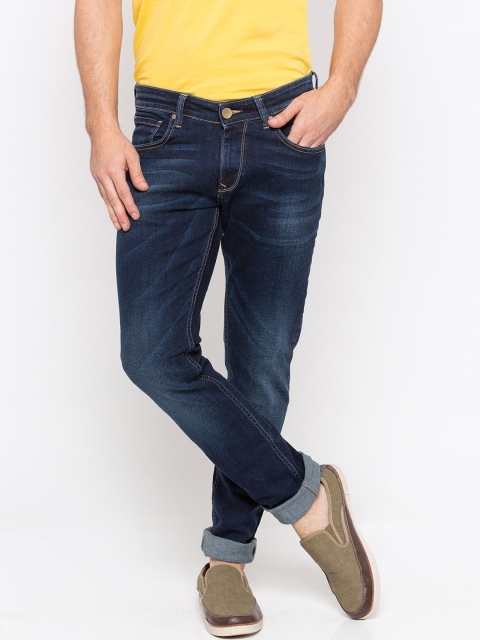 

SPYKAR Men Blue Skinny Fit Low-Rise Clean Look Jeans