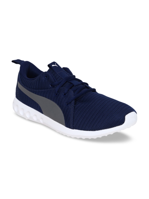 

Puma Unisex Navy Blue Textile Carson 2 IDP Running Shoes
