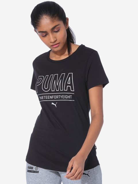 

Puma Women Black Printed Top