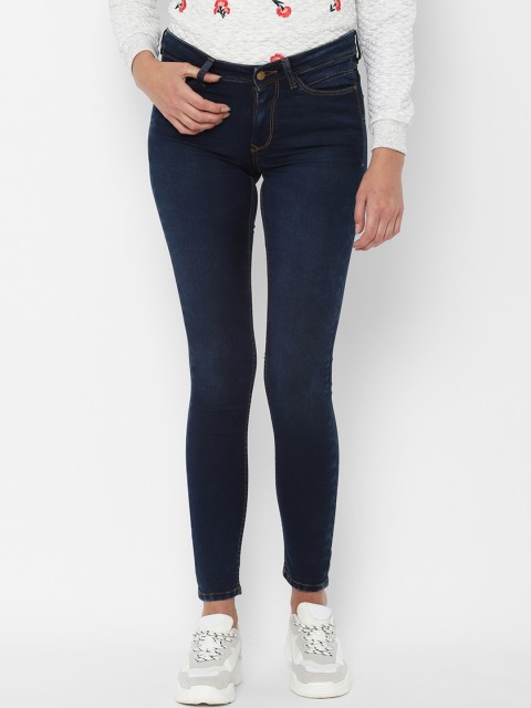 

Allen Solly Woman Women Navy Blue Regular Fit Jeans