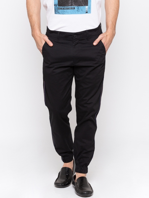 

SPYKAR Men Black Slim Fit Solid Joggers