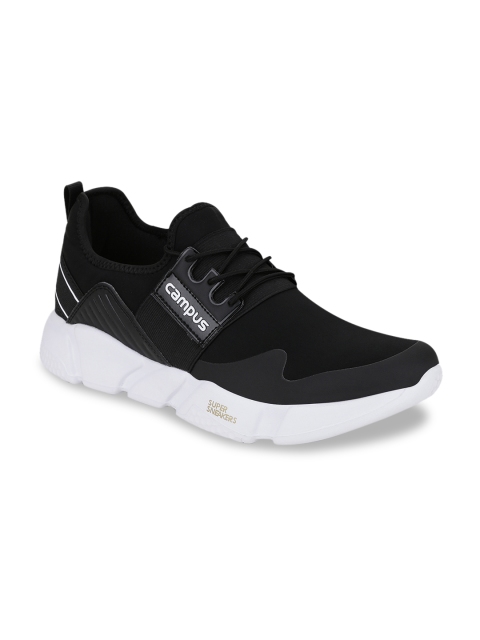 

Campus Men Black Martin Running Shoes