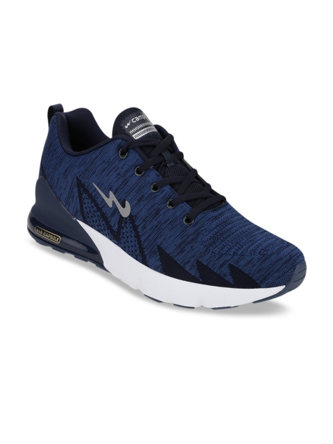 

Campus Men Blue Mesh Running Shoes