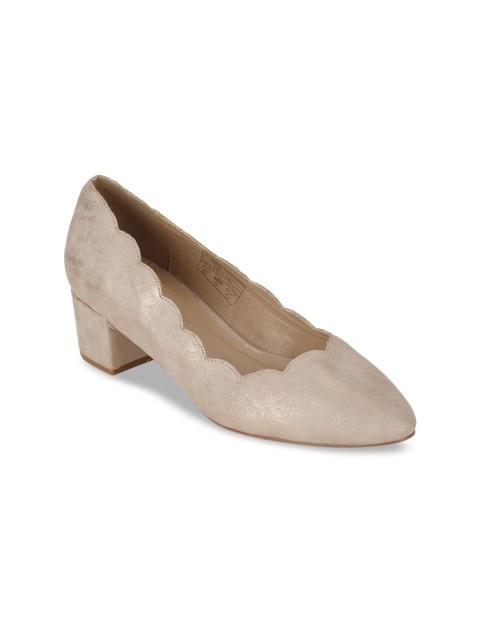 

Van Heusen Woman Beige Solid Pumps