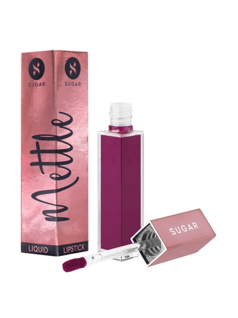 

SUGAR Cosmetics Mettle Liquid Lipstick - 02 Vega, Purple