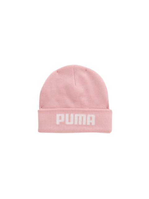 

Puma Unisex Pink Printed Beanie