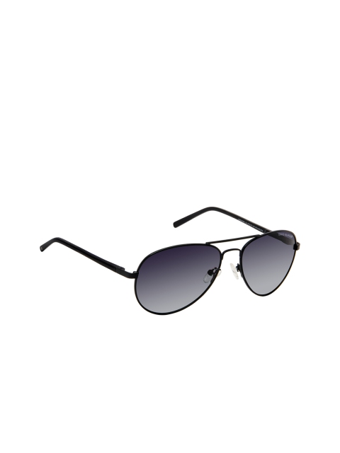 

David Blake Unisex Aviator Polarised and UV Protected Sunglasses SGDB1981, Blue
