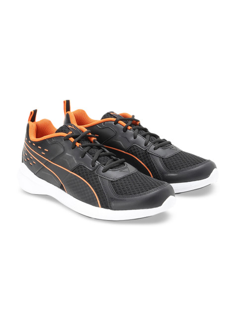 

Puma Men Black Mesh Pacer X Graphicster Running Shoes