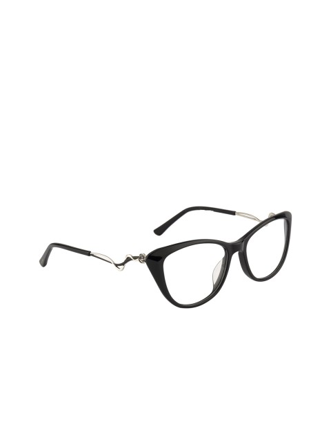 

Ted Smith Women Black Solid Full Rim Cateye Frames TSF-158_C2