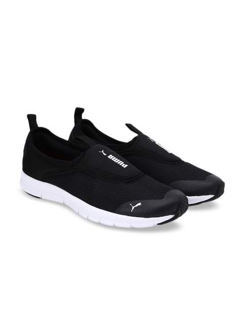 

Puma Men Black Slip-On Sneakers