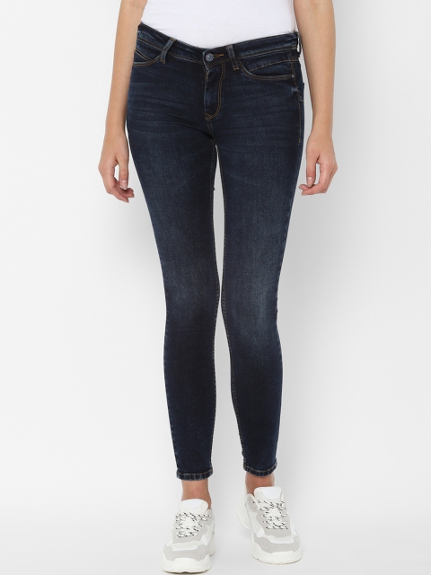 

Allen Solly Woman Women Navy Blue Regular Fit Jeans