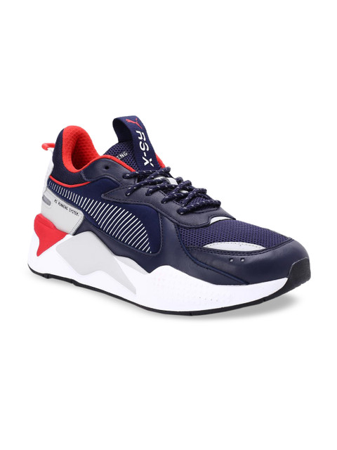 

Puma Unisex Navy Blue RS-X CORE Peacoat Sneakers