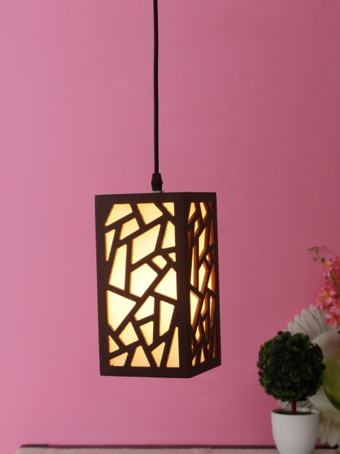 

Aesthetic Home Solutions Brown Self Design Pendant Ceiling Lamp
