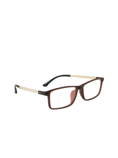 

Ted Smith Unisex Brown Solid Full Rim Wayfarer Frames TSF-2007_C3