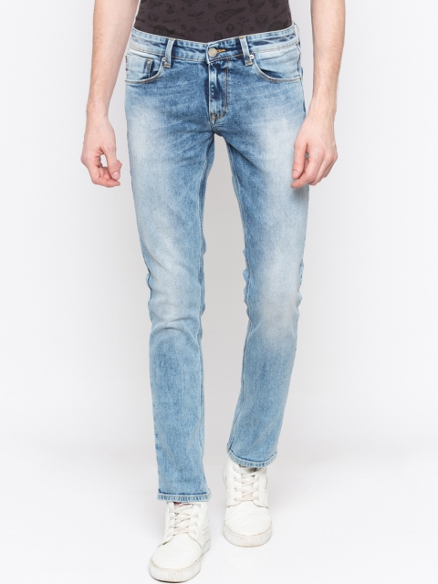 

SPYKAR Men Blue Skinny Fit Low-Rise Clean Look Jeans