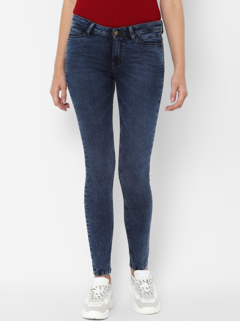 

Allen Solly Woman Women Navy Blue Regular Fit Jeans