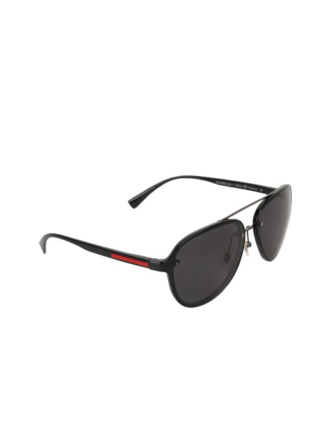 

Daniel Klein Men Aviator Polarized Sunglasses DK3200-C1, Black