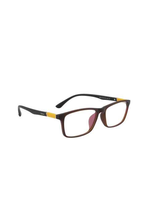 

Ted Smith Unisex Brown Solid Full Rim Wayfarer Frames TSF-2010_C3