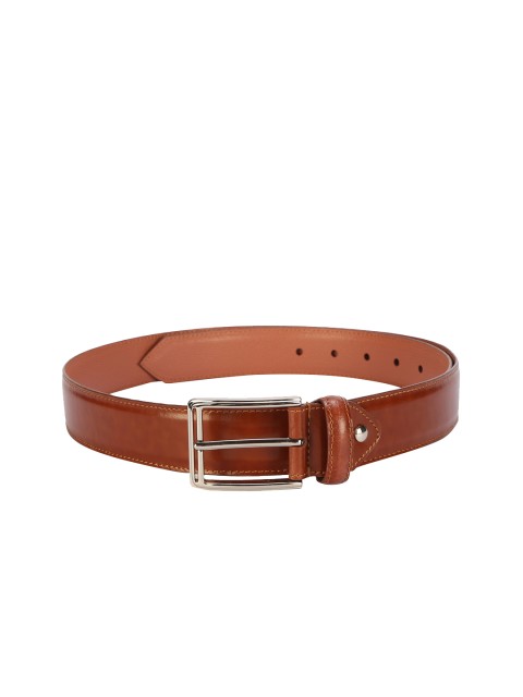 

Van Heusen Men Brown Solid Leather Belt