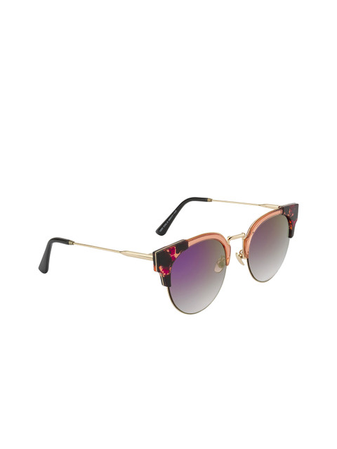 

Gold Berg Women Cateye Sunglasses GBS-1001S, Purple